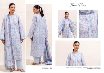 Beecthtree 3 PCS Unstitched Suit