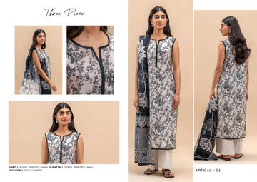 Beecthtree 3 PCS Unstitched Suit