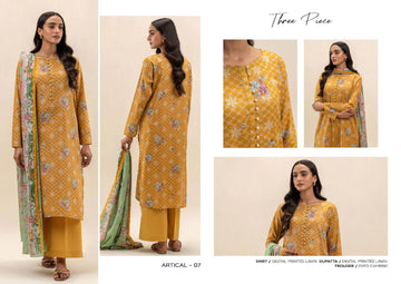 Beecthtree 3 PCS Unstitched Suit