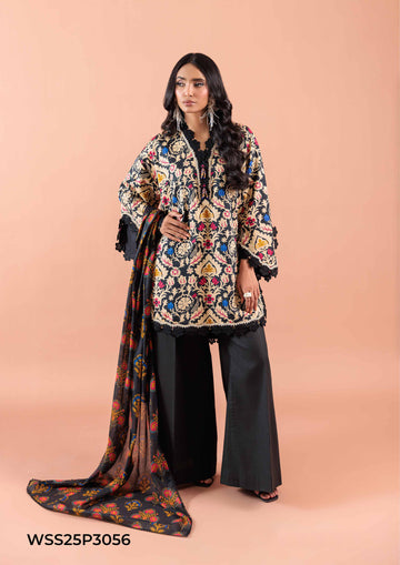 Bonanza-Satrangi 3 PCS Unstitched Suit