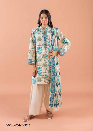Bonanza-Satrangi 3 PCS Unstitched Suit