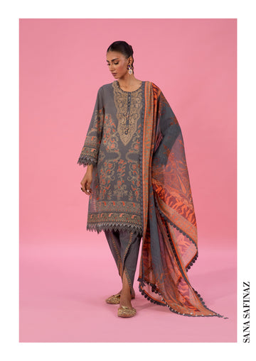 Sana Safinaz 3 PCS Unstitched Suit