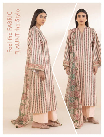 Sapphire 3 PCS Unstitched Suit
