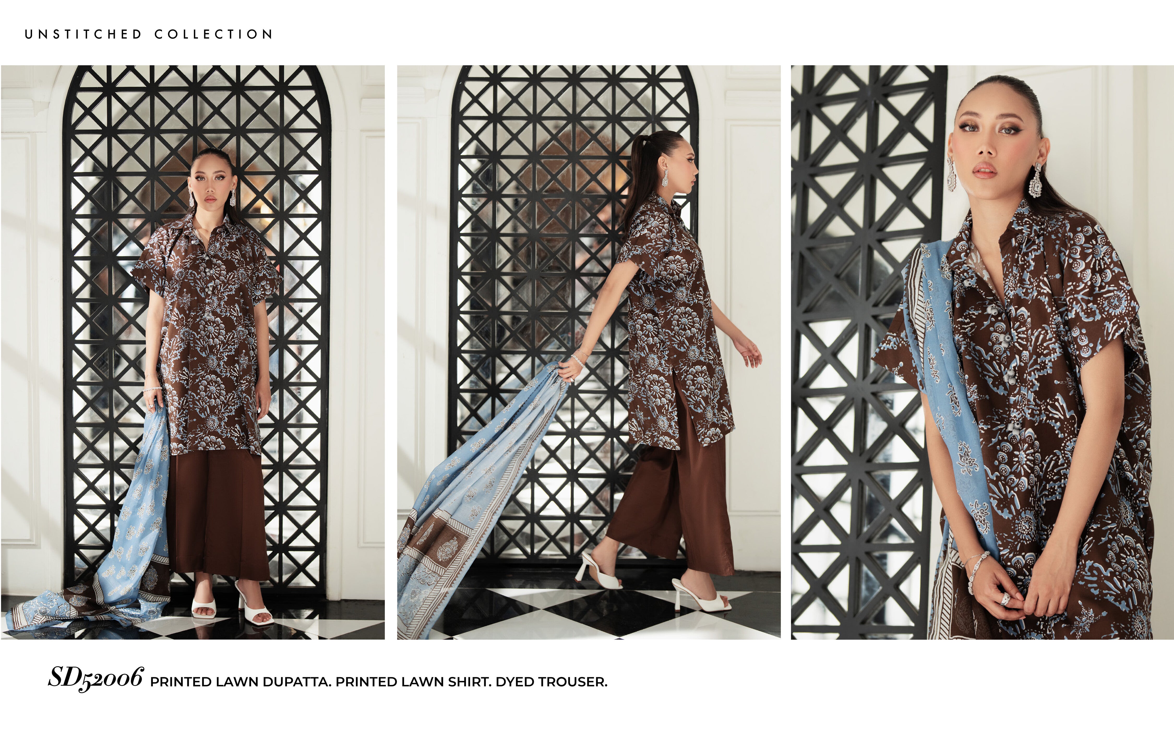 Gul Ahmed 3 PCS Unstitched Suit