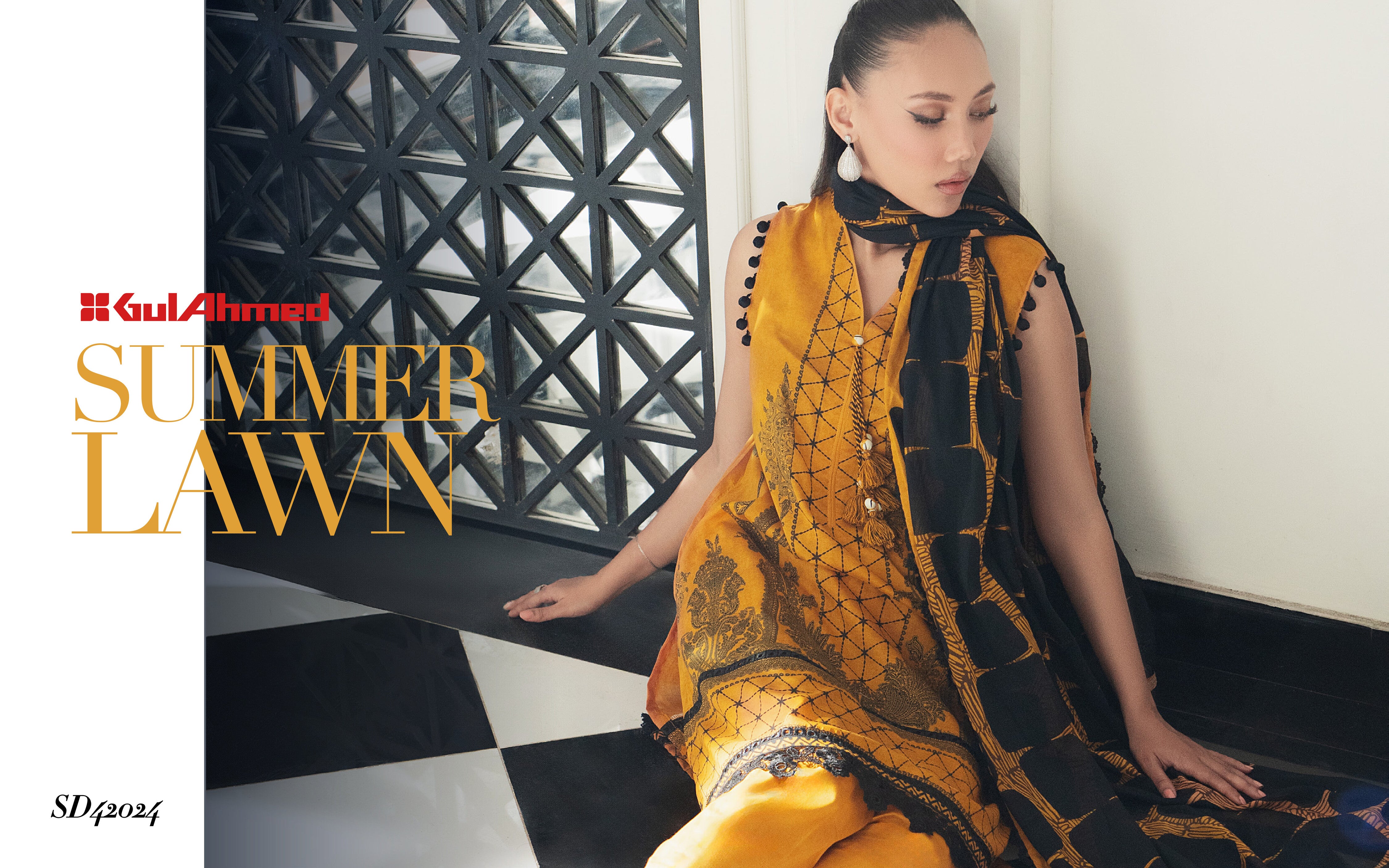 Gul Ahmed 3 PCS Unstitched Suit