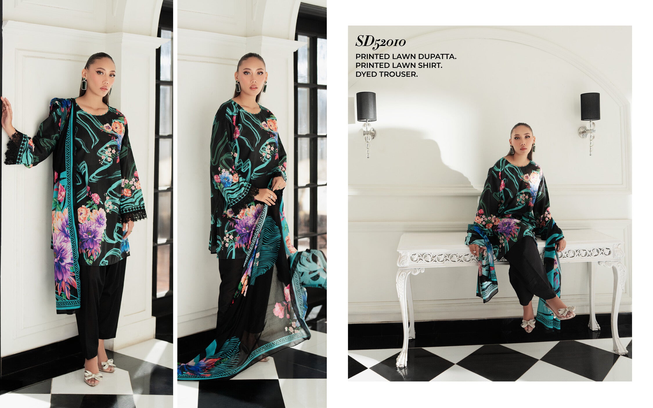 Gul Ahmed 3 PCS Unstitched Suit
