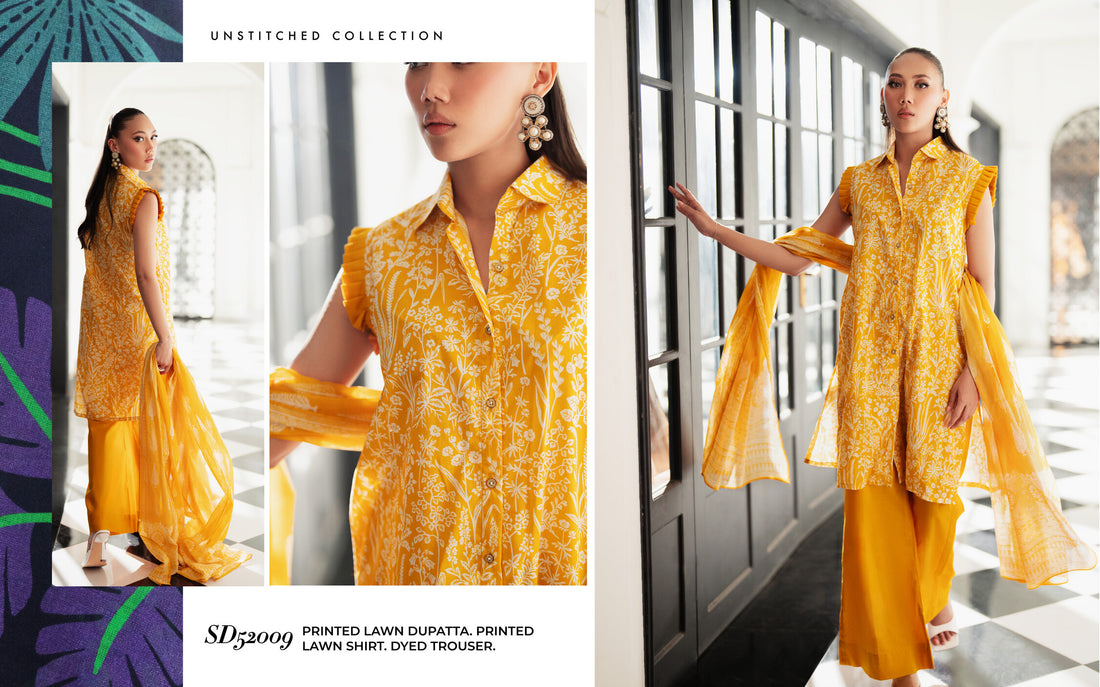 Gul Ahmed 3 PCS Unstitched Suit