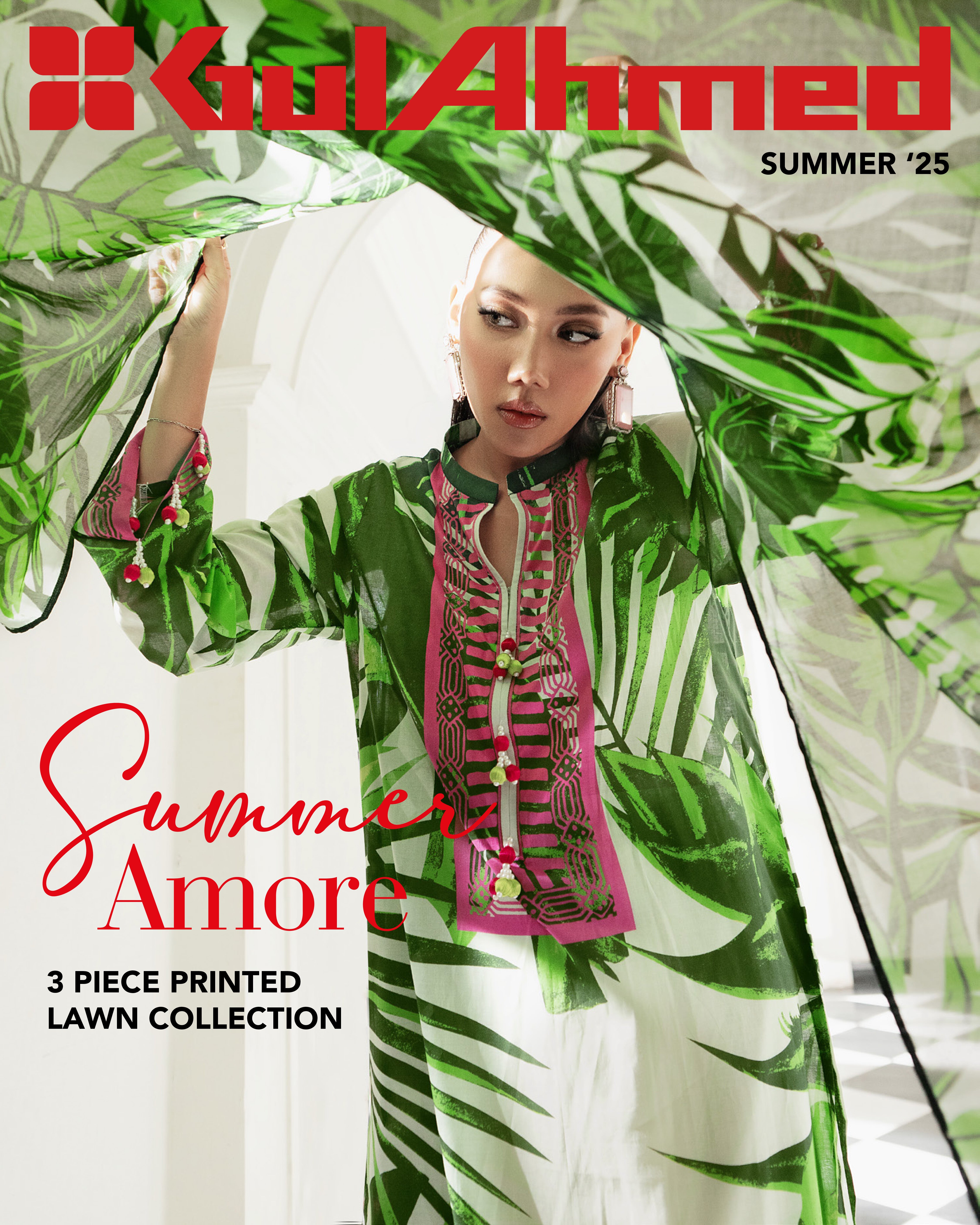 Gul Ahmed 3 PCS Unstitched Suit