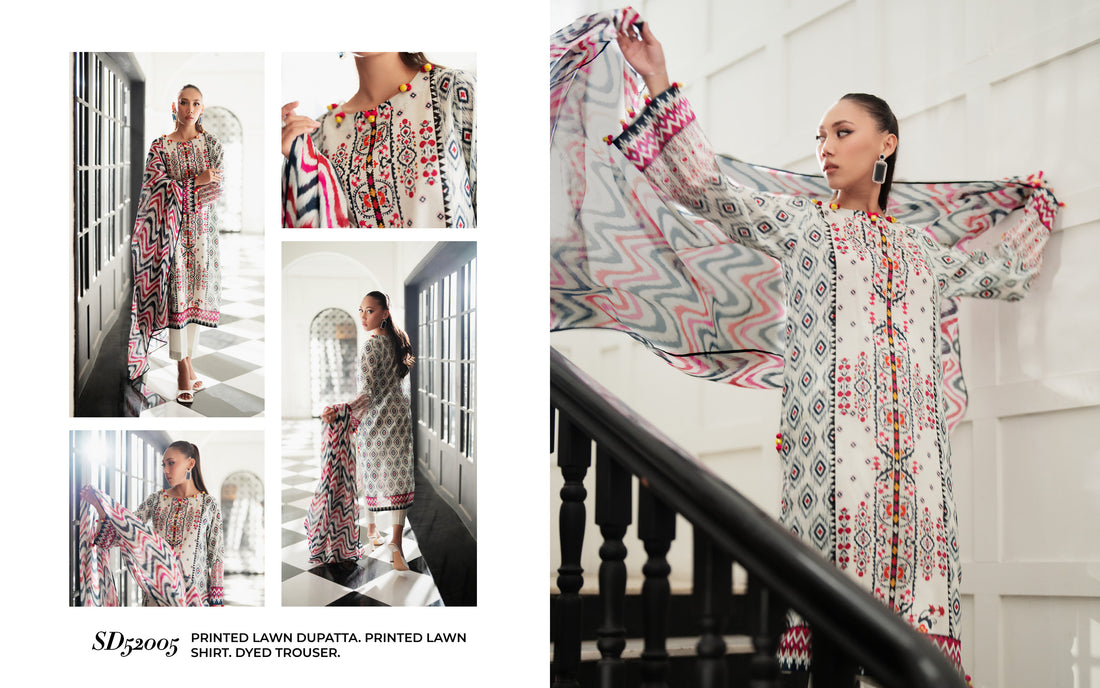 Gul Ahmed 3 PCS Unstitched Suit