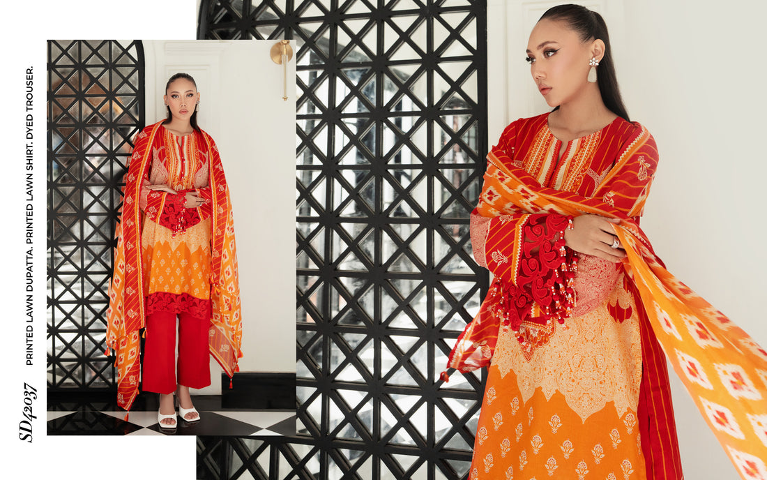 Gul Ahmed 3 PCS Unstitched Suit