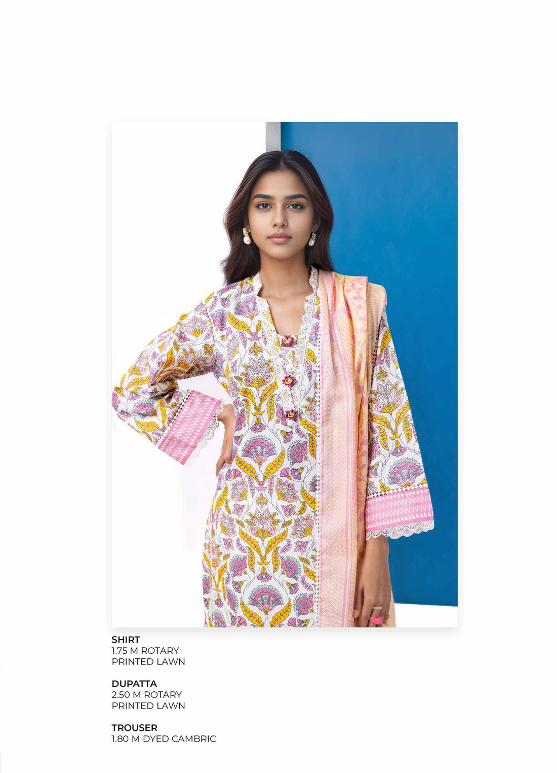 Bonanza-Satrangi 3 PCS Unstitched Suit