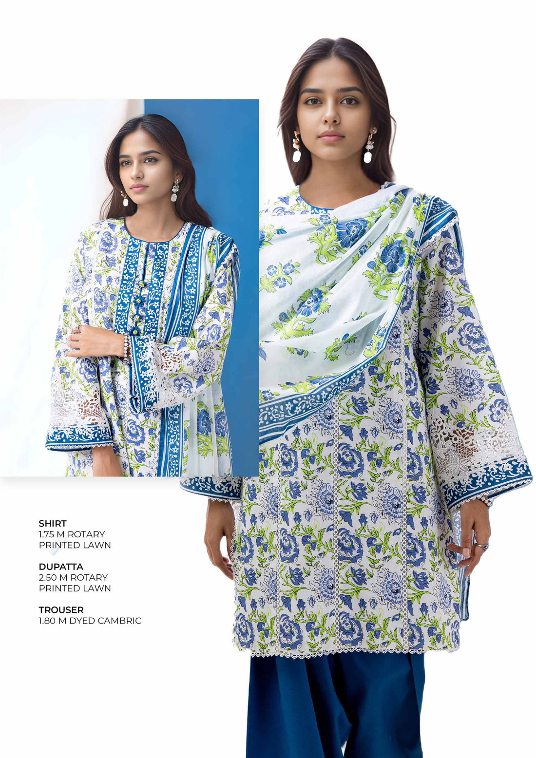 Bonanza-Satrangi 3 PCS Unstitched Suit