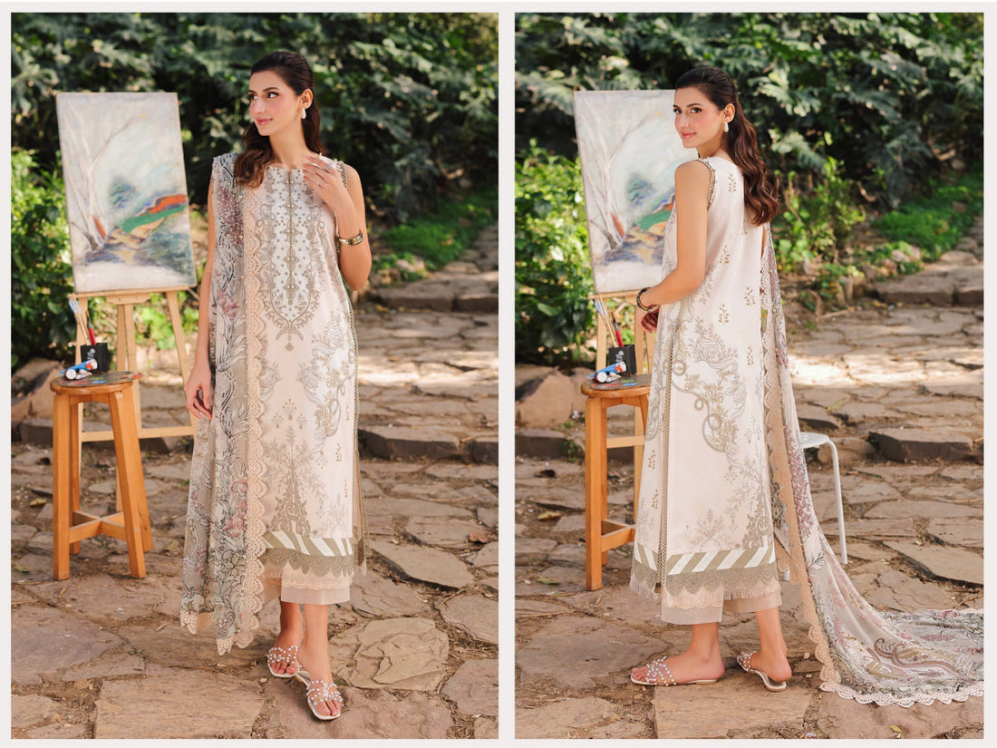 Jade by Firdos 3 PCS Unstitched Suit