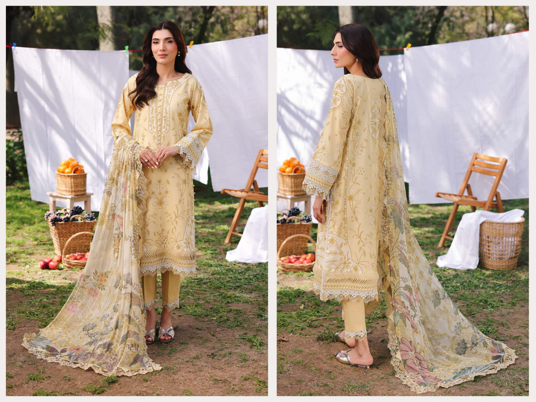 Jade by Firdos 3 PCS Unstitched Suit