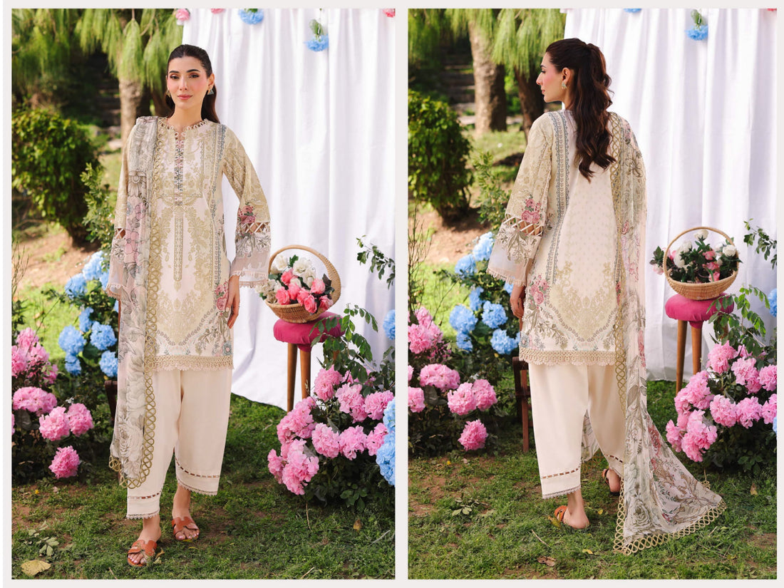 Jade by Firdos 3 PCS Unstitched Suit