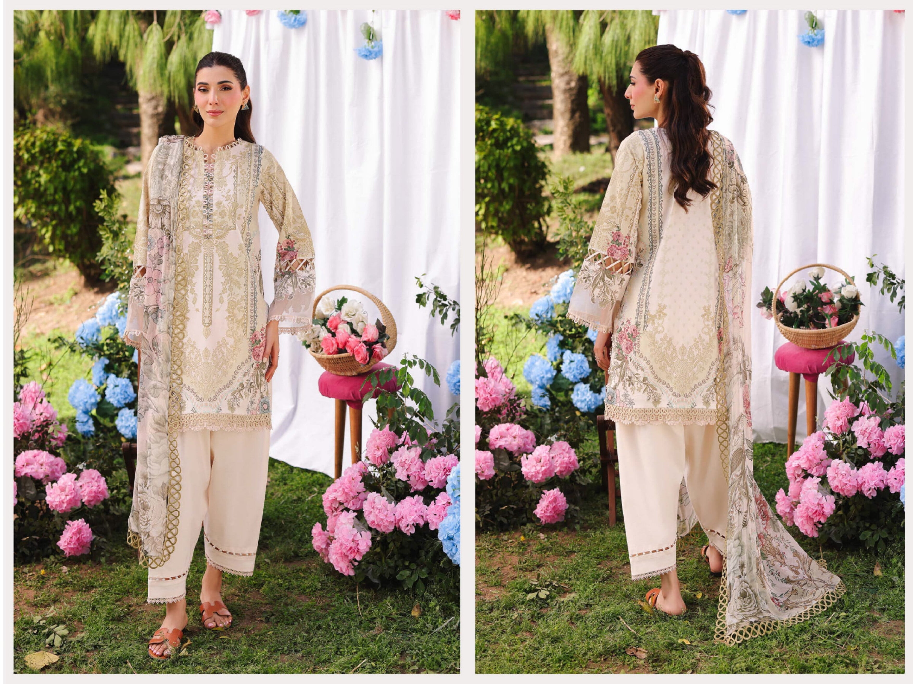 Jade by Firdos 3 PCS Unstitched Suit