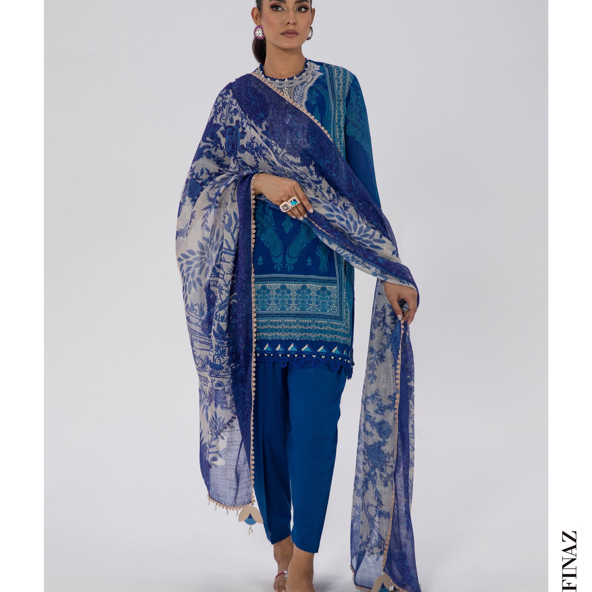 Sana Safinaz 3 PCS Unstitched Suit