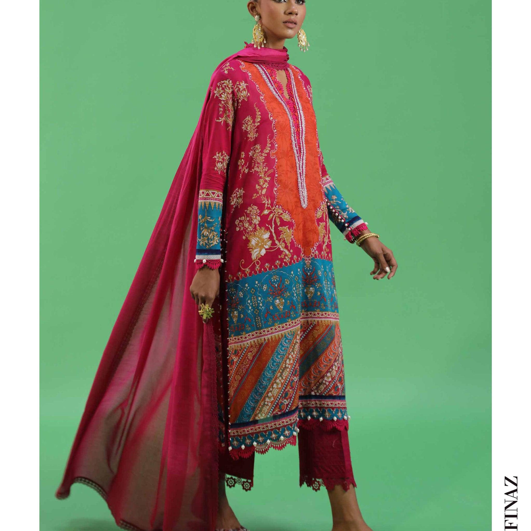 Sana Safinaz 3 PCS Unstitched Suit