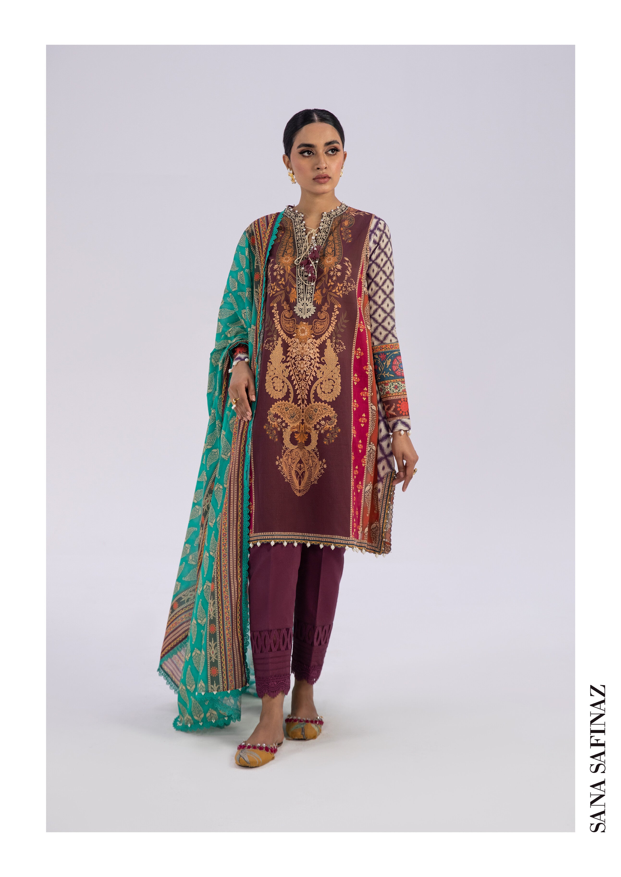 Sana Safinaz 3 PCS Unstitched Suit