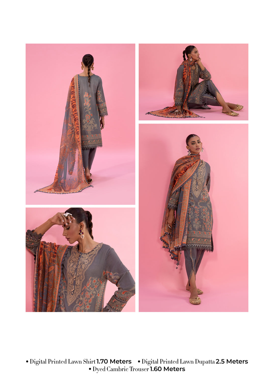 Sana Safinaz 3 PCS Unstitched Suit