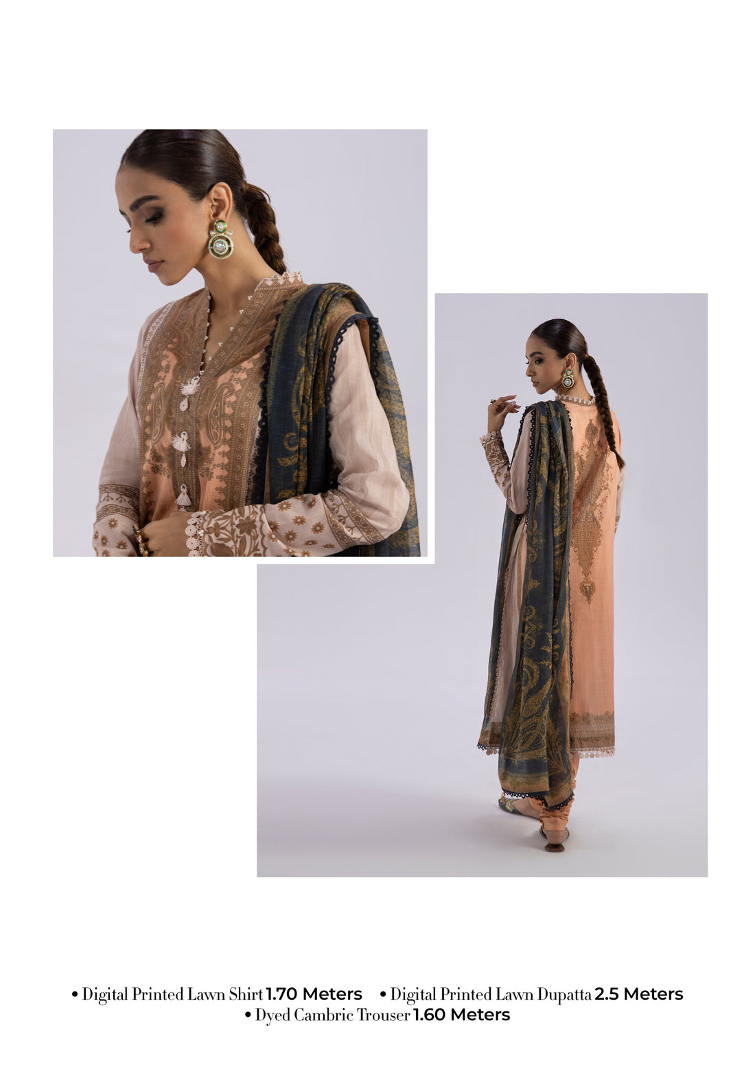 Sana Safinaz 3 PCS Unstitched Suit