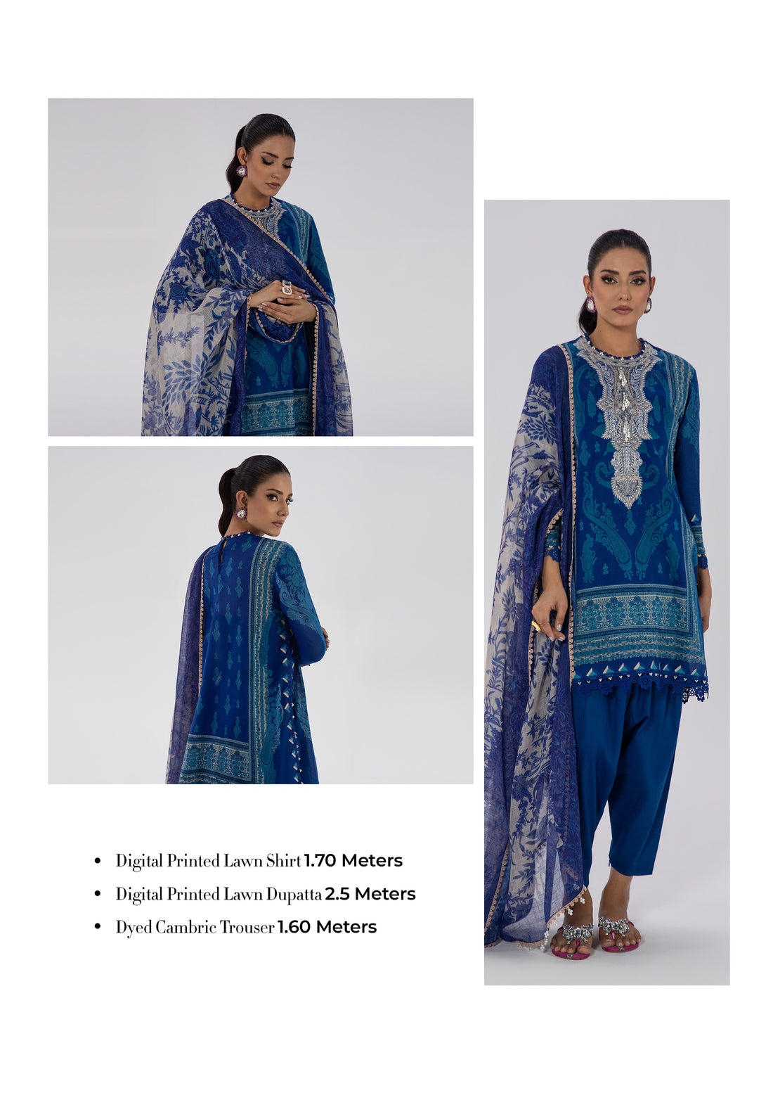 Sana Safinaz 3 PCS Unstitched Suit