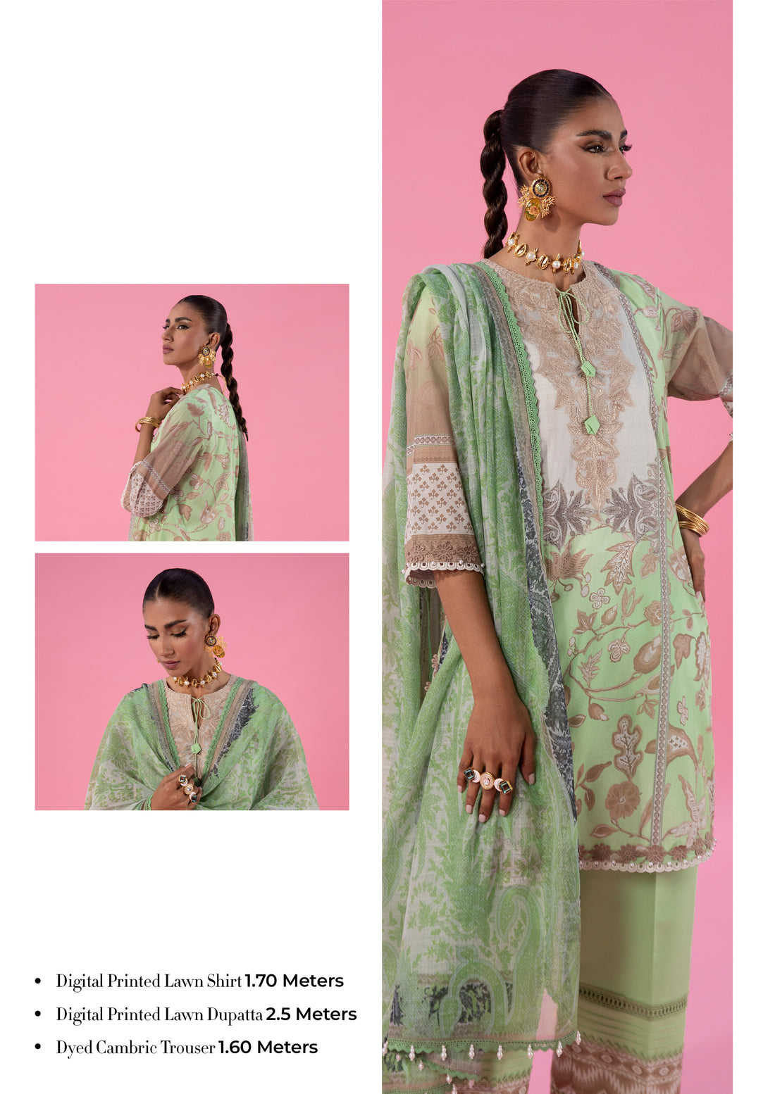 Sana Safinaz 3 PCS Unstitched Suit