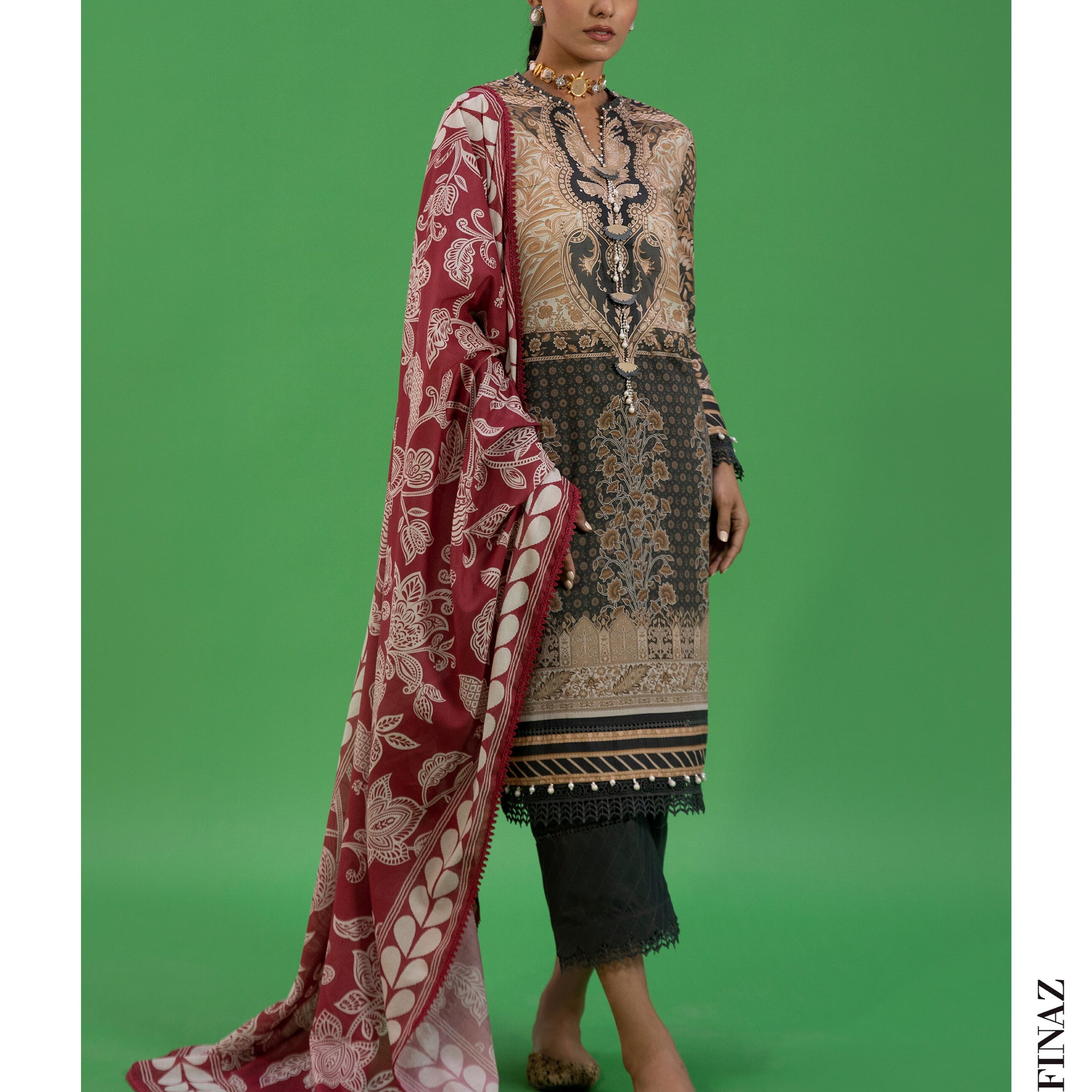 Sana Safinaz 3 PCS Unstitched Suit