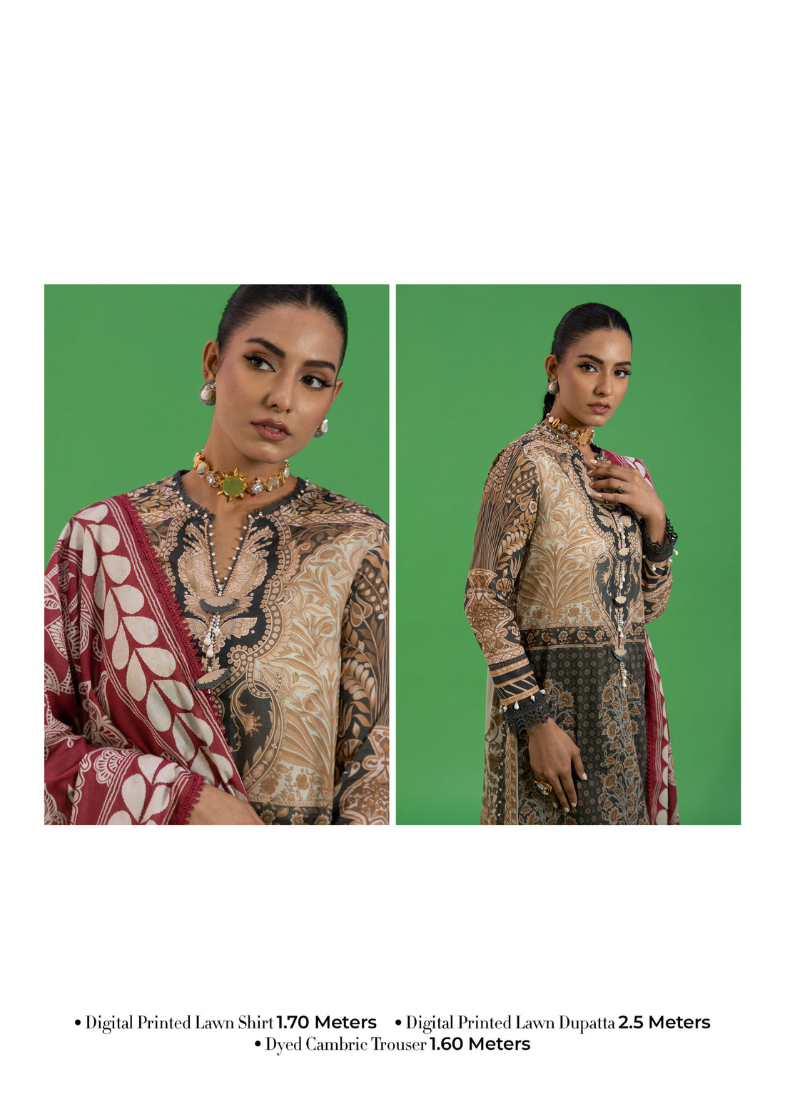 Sana Safinaz 3 PCS Unstitched Suit