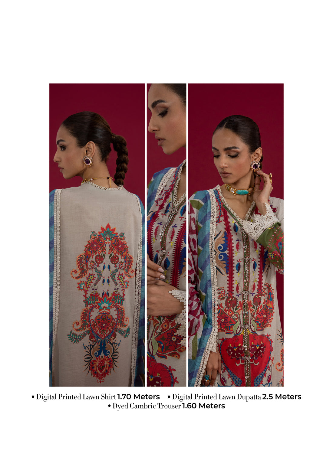 Sana Safinaz 3 PCS Unstitched Suit