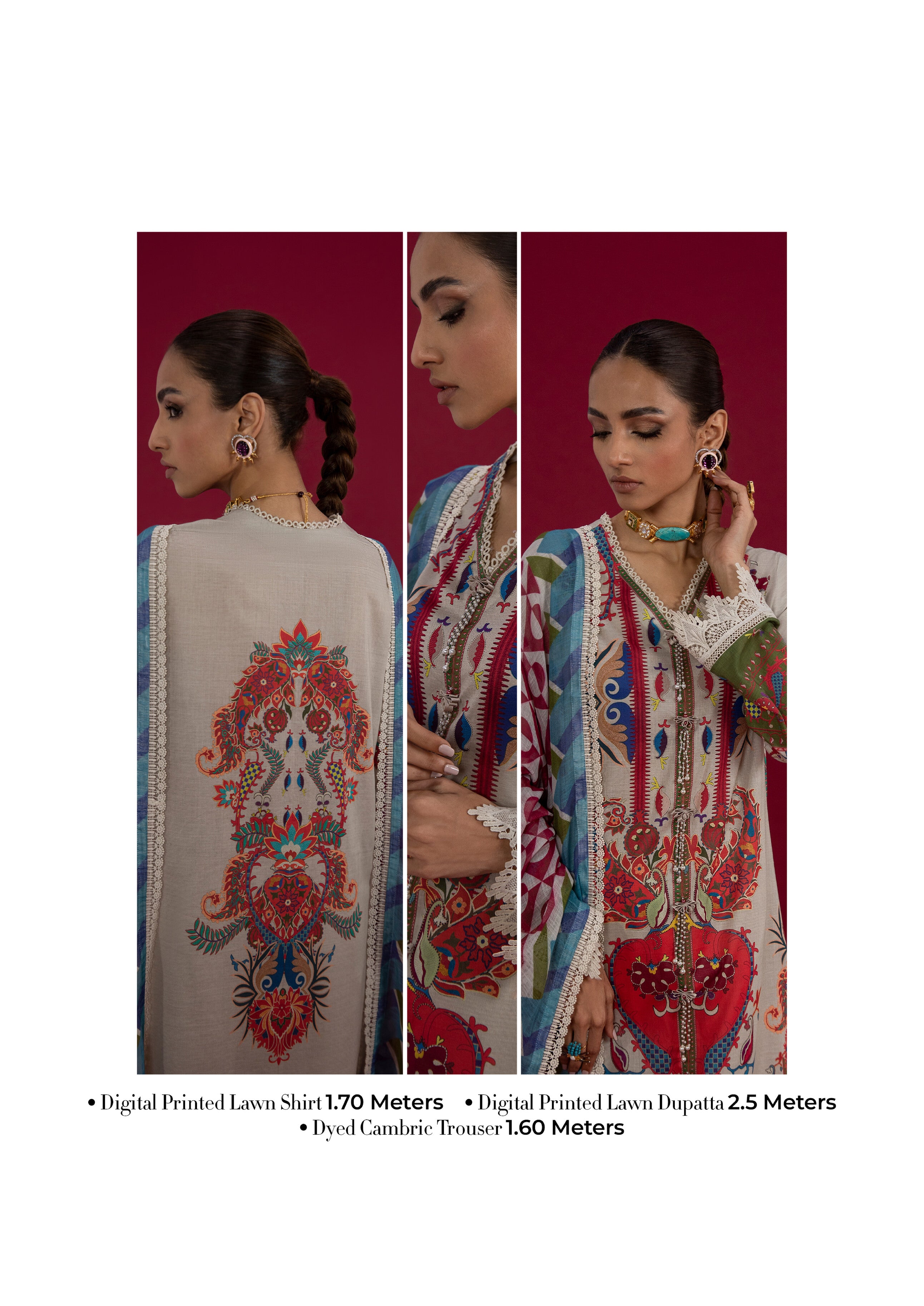 Sana Safinaz 3 PCS Unstitched Suit